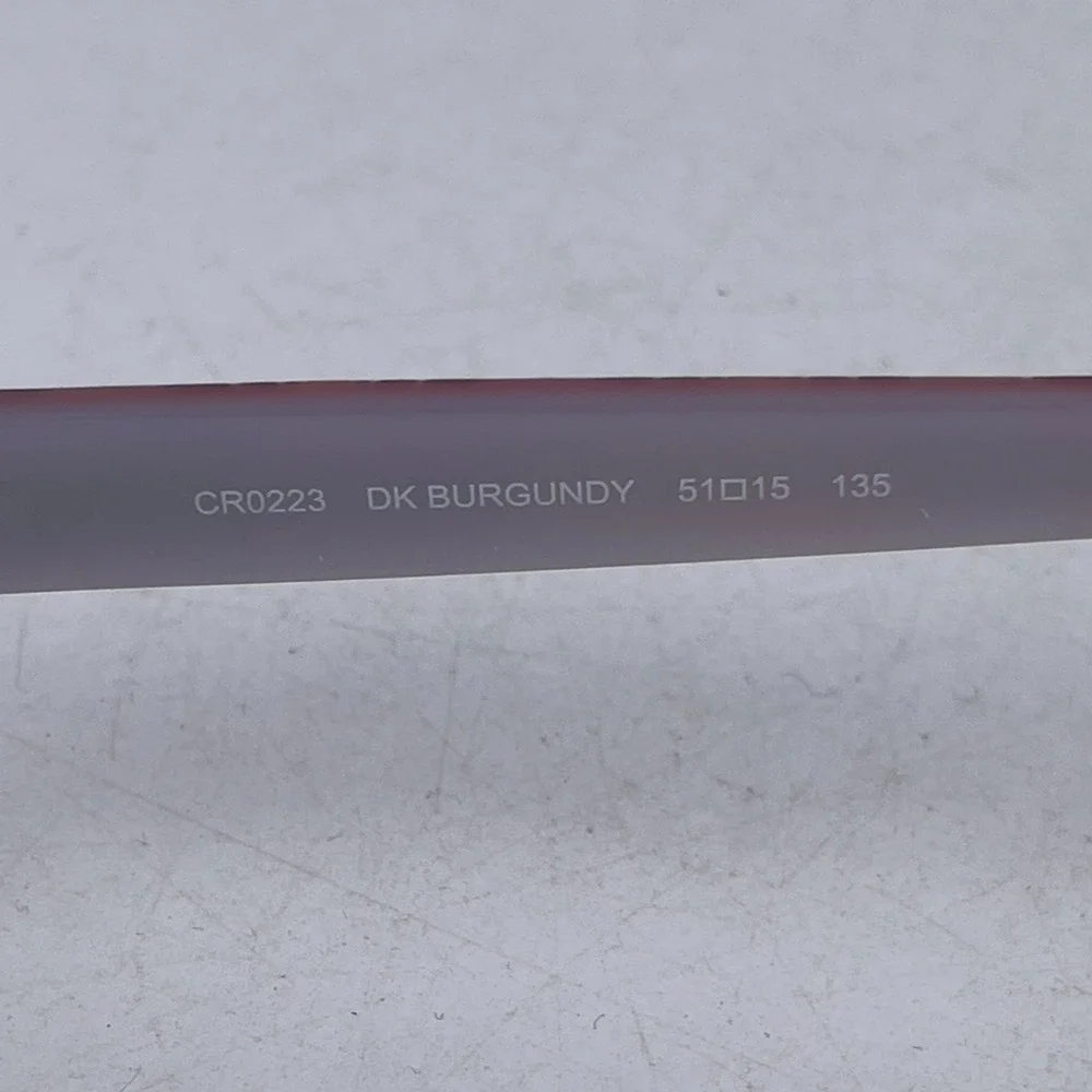 Cynthia Rowley CR0223 Unisex Eyeglasses Frame Burgundy‎ Rectangular 51-15 135mm